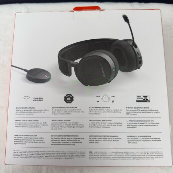 SteelSeries Arctis 7 Wireless Gaming Headset (Black) - Picture 5 of 9